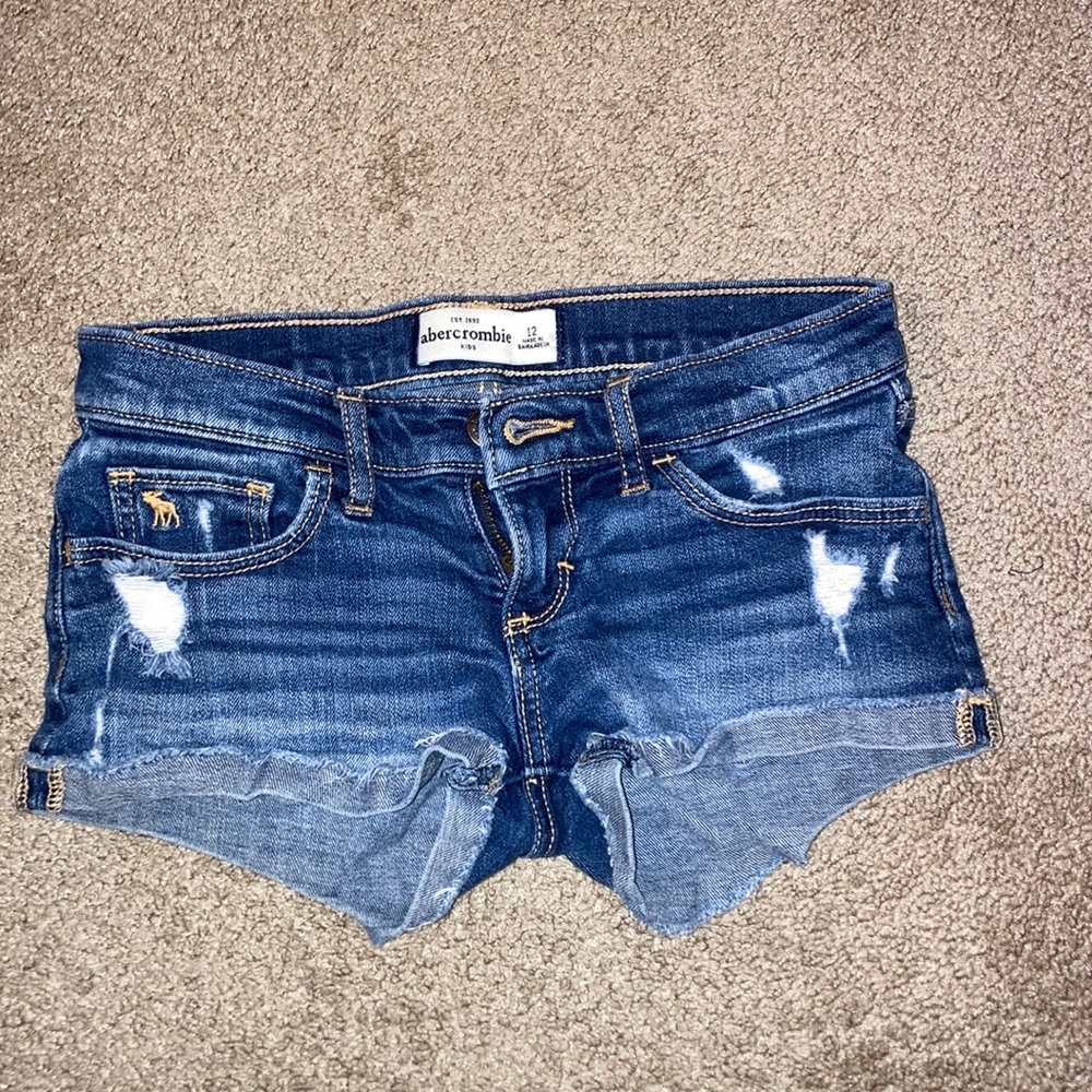 Girls jean shorts